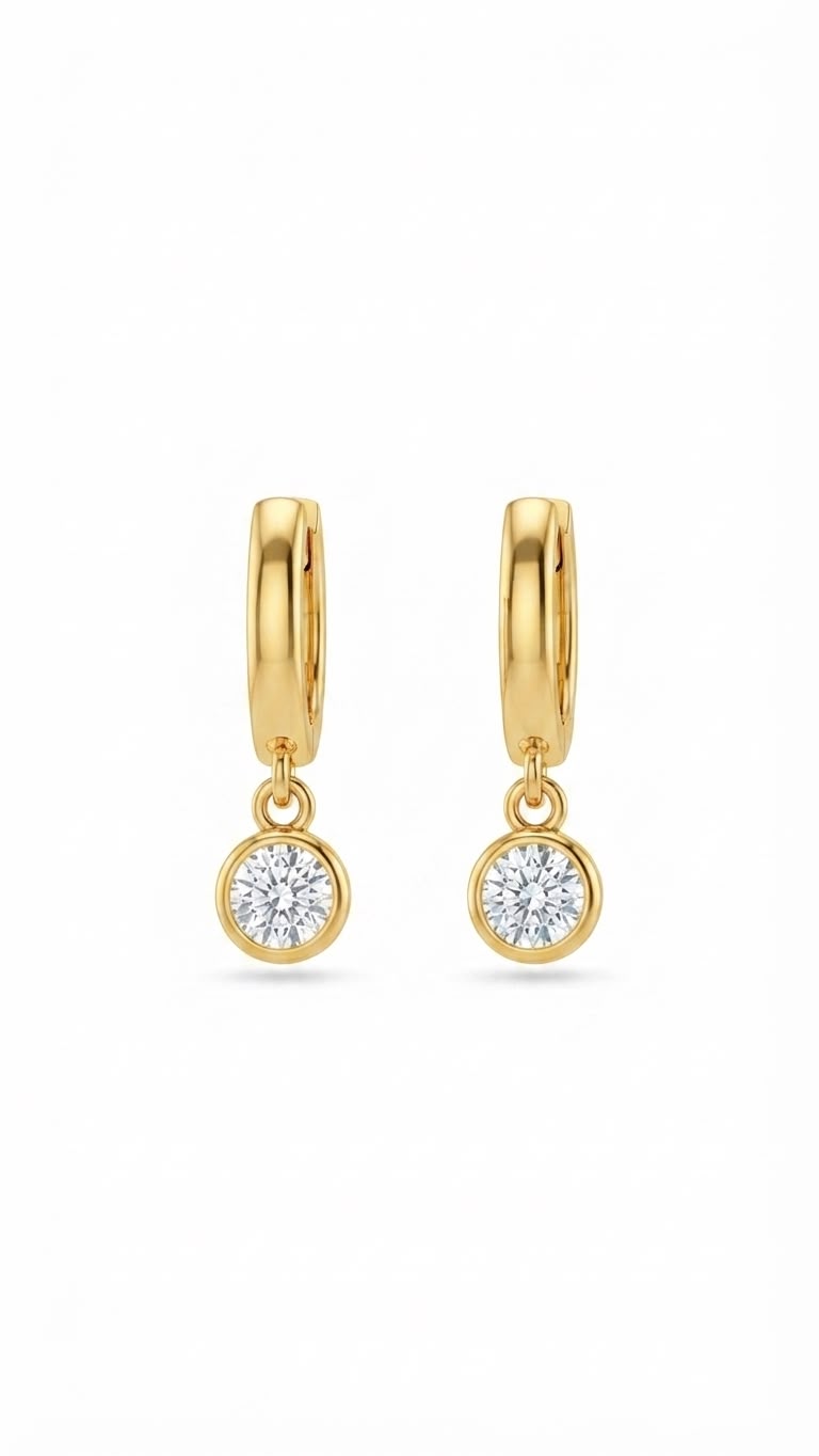 DIAMOND STUD EARRING
