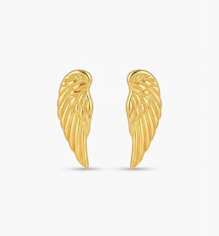ANGEL WING STUD EARRING