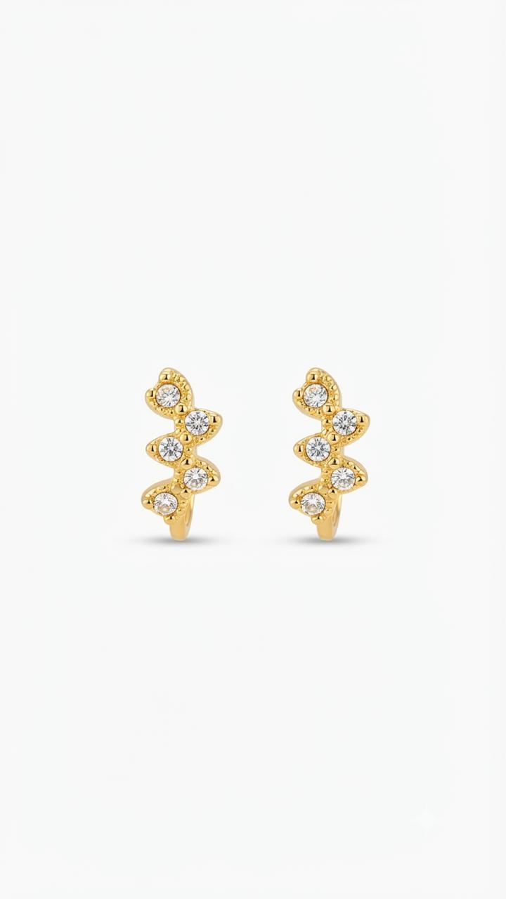 HUGGIE HOOP EARRING