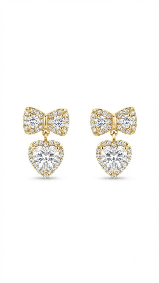 BOW SHAPED EARRING