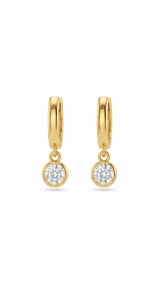 DIAMOND STUD EARRING