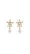 FLORAL SHAPED STUD EARRING