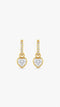 HEART SHAPED ELEGANT STUD