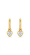 HEART SHAPED ELEGANT EARRING
