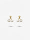 CHERRY PEARL SHAPED EARRING