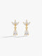 FLORAL DIAMOND EARRING