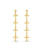 CROSS DROP EARRING