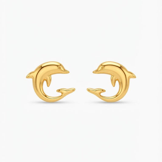 FISH STUD EARRING