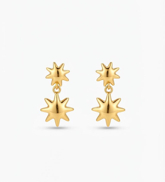 STARBURST DROP EARRING