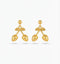DOUBLE STRAWBERRY DROP EARRING
