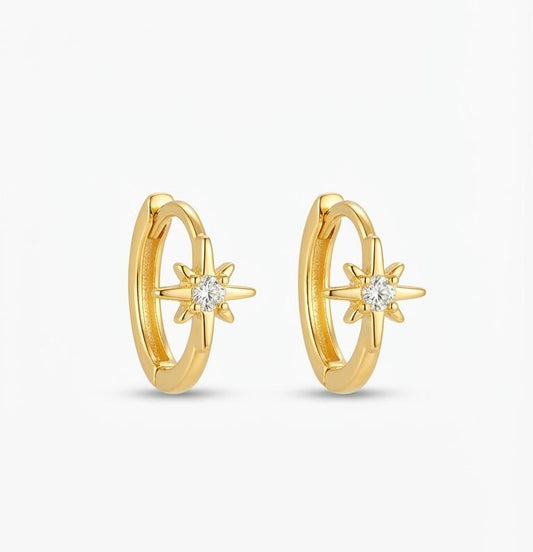 HUGGIE HOOP EARRING