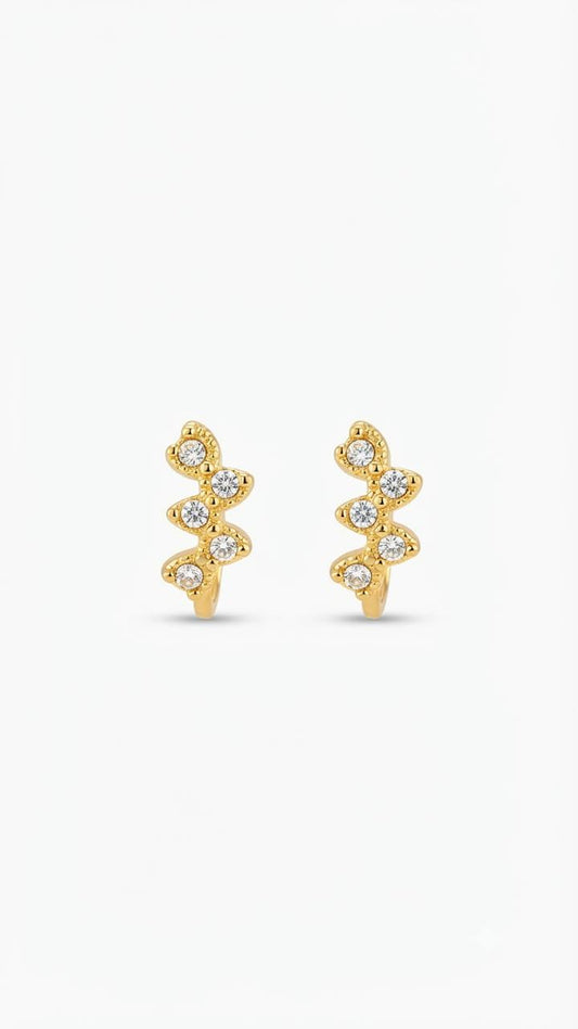 HUGGIE HOOP EARRING