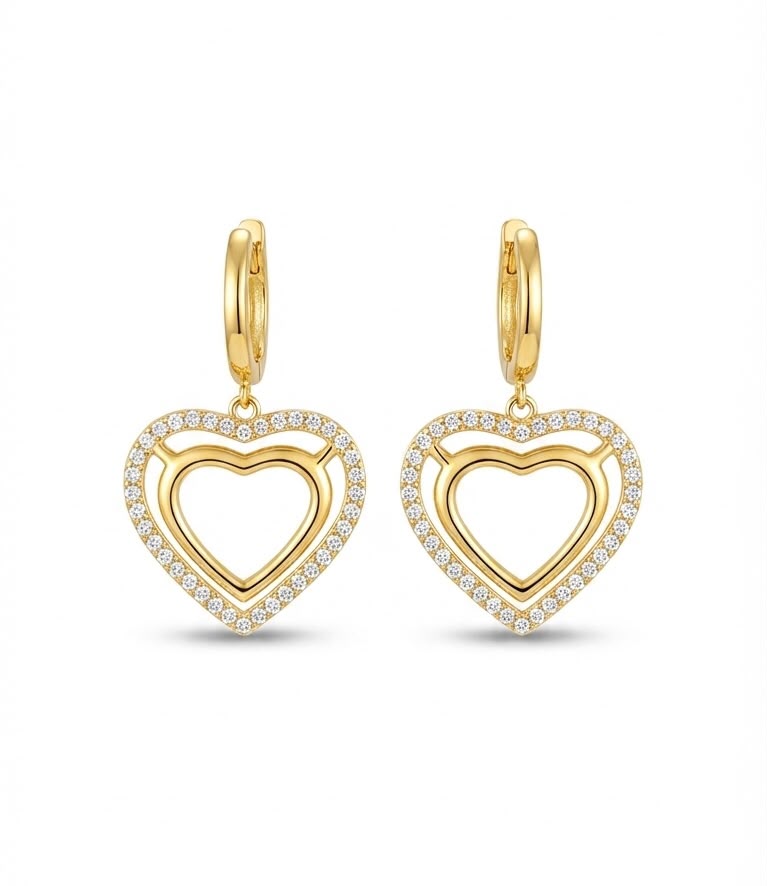 HEART SHAPED EARRING