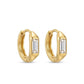 HUGGIE HOOP EARRING