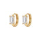 HUGGIE HOOP EARRING