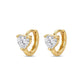 HUGGIE HOOP EARRING