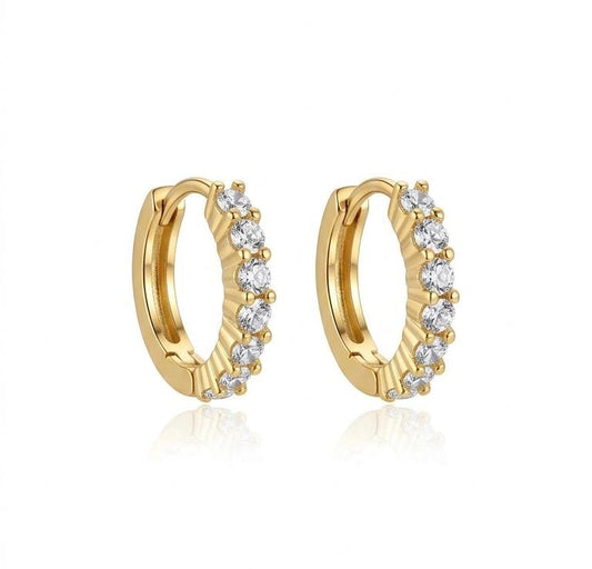 HUGGIE HOOP EARRING