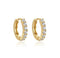HUGGIE HOOP EARRING