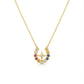 COLOURFUL DIAMOND WITH ELEGANT NECKLACES