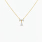 BOW SHAPED NECKLACE