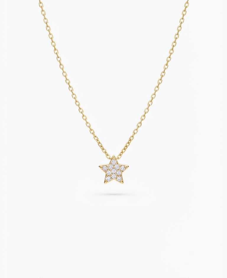 STAR SHAPED NECKLACE