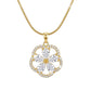 FLOWER PENDANT NECKLACE