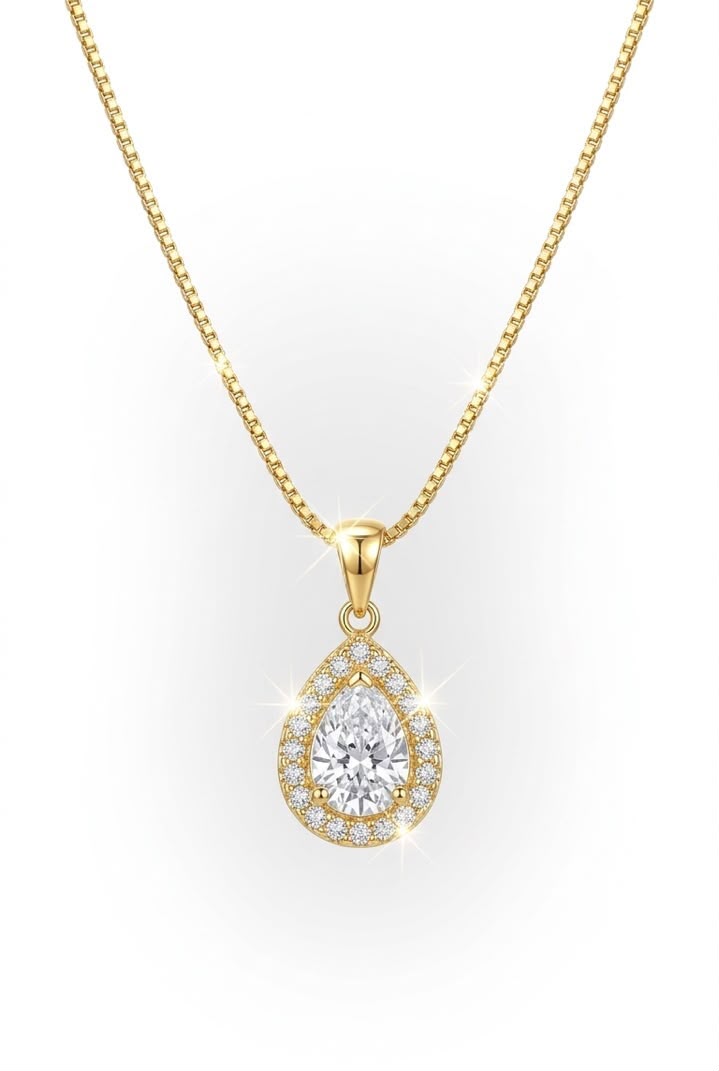 OVEL PENDANT NECKLACE