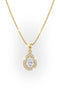 OVEL PENDANT NECKLACE
