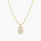 Ovel Pendant Necklace
